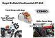Royal Enfield Continental Gt650 Sac Latéral En Cuir Et Coussins De Réservoir En Diamant Tan Combo