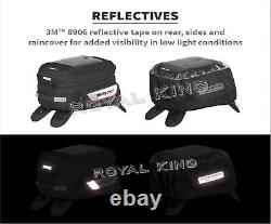 Royal Enfield Tout Motorcycle Black Fly Universal Tank Bag
