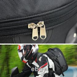 Sac De Casque De Moto Tail Bag Siège Arrière Carburant Pack Sac À Dos Crossbody 1pcs