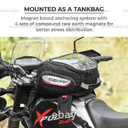 Sac à réservoir magnétique Viaterra Oxus 13L adapté à la moto universelle