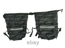 Sac de bagages latéraux de cadre supérieur D1 pour Royal Enfield Himalayan 411cc noir