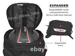 Sac de réservoir Black Fly adapté aux motos Royal Enfield universelles