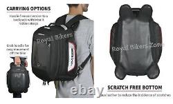 Sac de réservoir Black Fly adapté aux motos Royal Enfield universelles