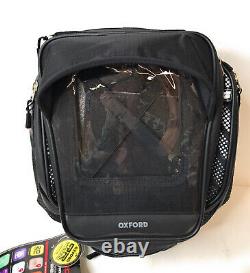 Sac de réservoir Oxford Q20R pour moto Adventure 20L, Libération Rapide, Noir, OL241