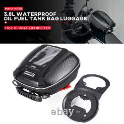 Sac de réservoir d'huile et d'essence étanche de 3,8 L pour moto CF-MOTO 450MT 2024