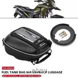 Sac de réservoir de carburant 3,8L imperméable pour moto HONDA CB250F/CB300F Twister