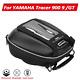 Sac De Réservoir De Carburant De Bagage De Stockage De 3,8 L Avec Bride Pour Yamaha Tracer 900 9 / Gt Gt+