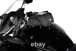 Sac de réservoir de moto magnétique Oxford F1 Mini Anti-reflets avec poche 7 litres noir