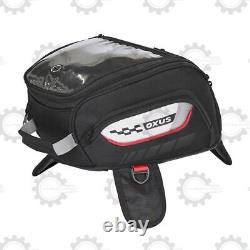 Sac de réservoir magnétique Black Viaterra Oxus 13L adapté à la moto universelle