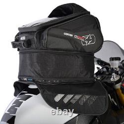 Sac de réservoir magnétique pour moto Oxford M30R avec poche anti-reflet 30 litres bleu