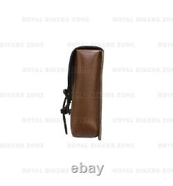 Sac réservoir en cuir véritable magnétique universel pour moto Royal Enfield