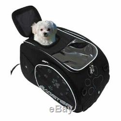 Sacoche De Réservoir Moto Moto Bagster Puppy Dog Cat Avec Bandoulière Noire