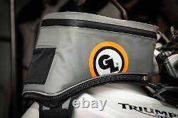Sacoche de réservoir GIANT LOOP FANDANGO GRIS GLFTB21G pour moto, VTT et aventure Enduro