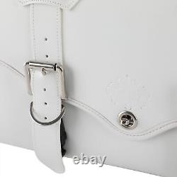 Sacoche de selle de moto Sac de réservoir étanche Sac de queue Bagages de voyage Pannier WHI