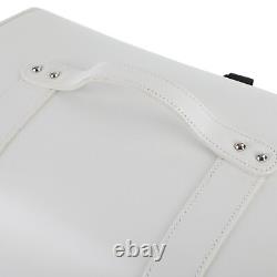 Sacoche de selle de moto Sac de réservoir étanche Sac de queue Bagages de voyage Pannier WHI