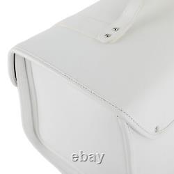 Sacoche de selle de moto Sac de réservoir étanche Sac de queue Bagages de voyage Pannier WHI