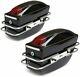 Universal Motorcycle Tail Bags Luggage Tank Tool Bag Hard Case Saddle Bags Paire