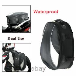 Waterproof Motorcycle Tail Bag Fuel Tank Bag Rider Sac À Dos Sac À Dos Sac À Dos Pack Bagages