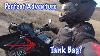 Wolfman Blackhawk Adventure Tank Bag Review U0026 Installer Sur Un Kawasaki Klr 650